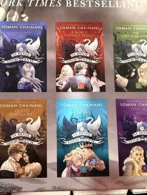 The School for Good and Evil 6-Book Boxed Set by Soman Chainani Hardcover